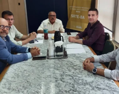 SINAIT discute concurso suspenso e condições de trabalho em reunião na BA
