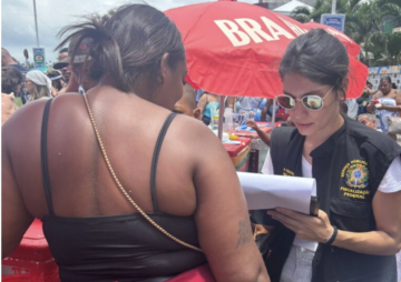 Auditoria-Fiscal do Trabalho identifica casos de trabalho infantil durante a Festa de Iemanjá, em Salvador