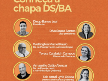 Sinait DS/BA Reelege Presidente e Define Nova Diretoria para o Triênio 2026-2029